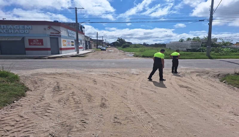 Obras de duplicação ocasionam desvio do trânsito da ERS 734 para a Av