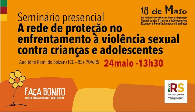 Seminário Discute Rede De Proteção No Enfrentamento à Violência Sexual Contra Crianças E 